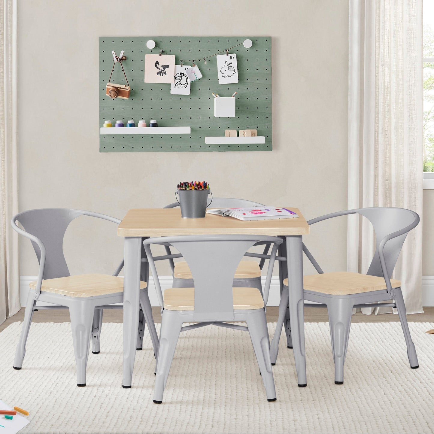 Bistro Table and 4 Chair Set