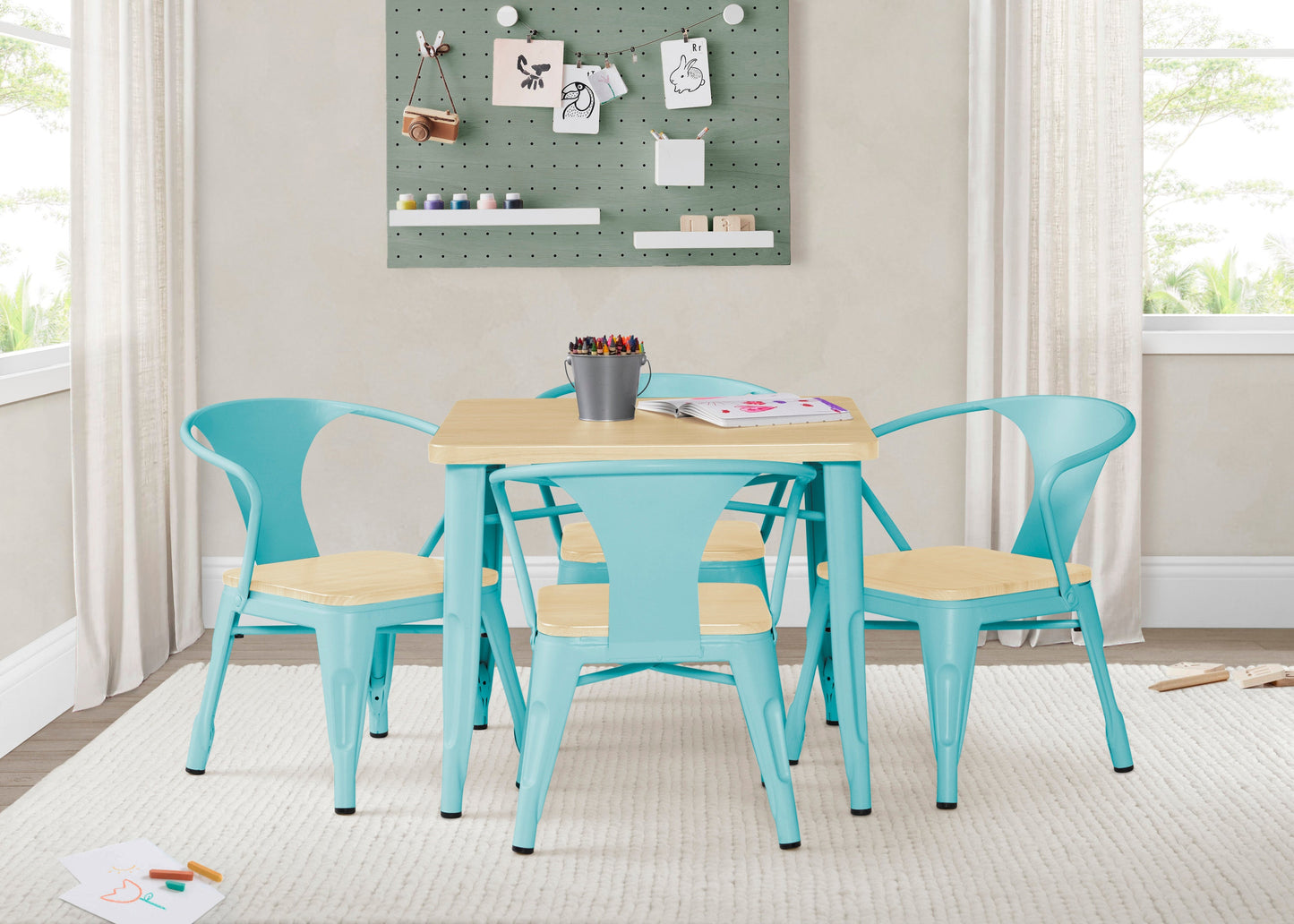 Bistro Table and 4 Chair Set