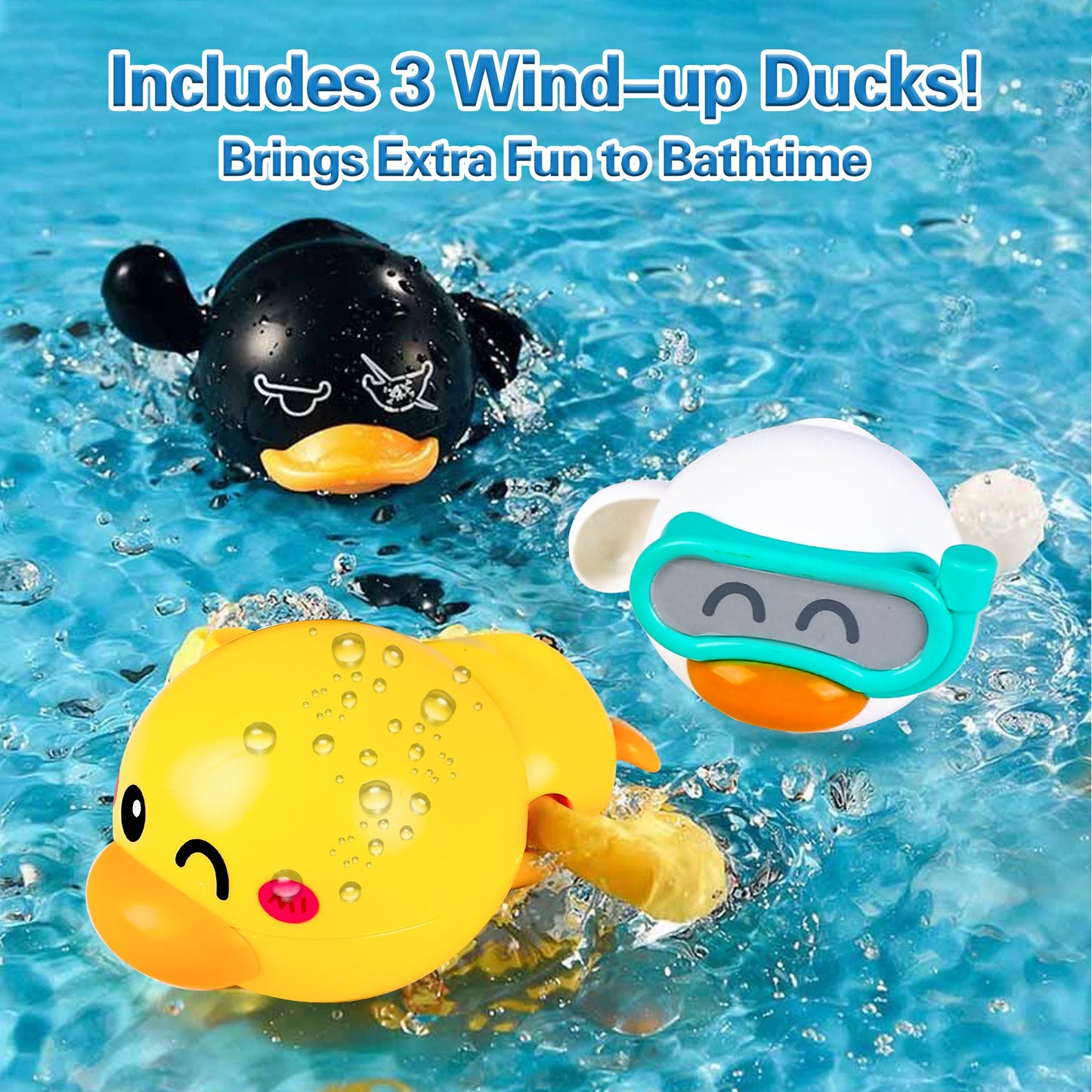 Duck Bath Toys, Baby Electronic Bathtub Toy