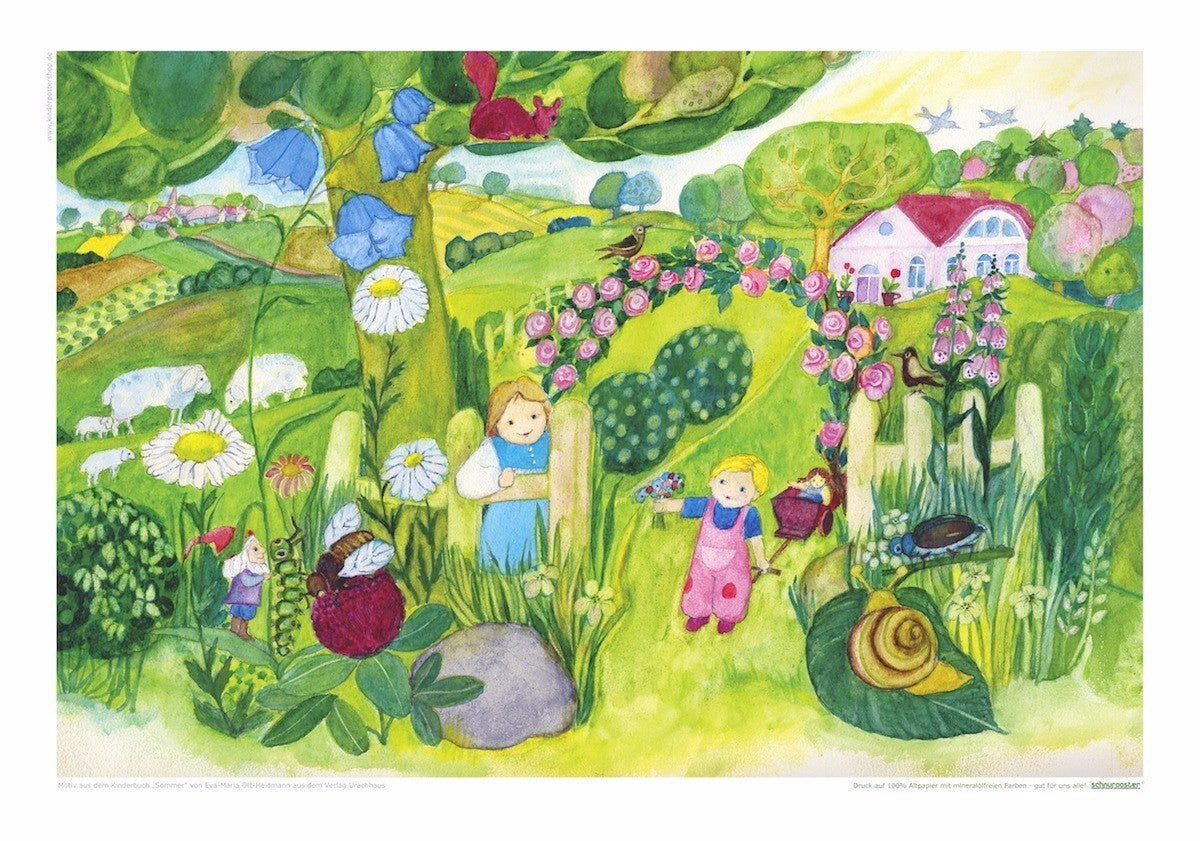 <i>Summer</i> Postcard Collection by Eva-Maria Ott-Heidmann