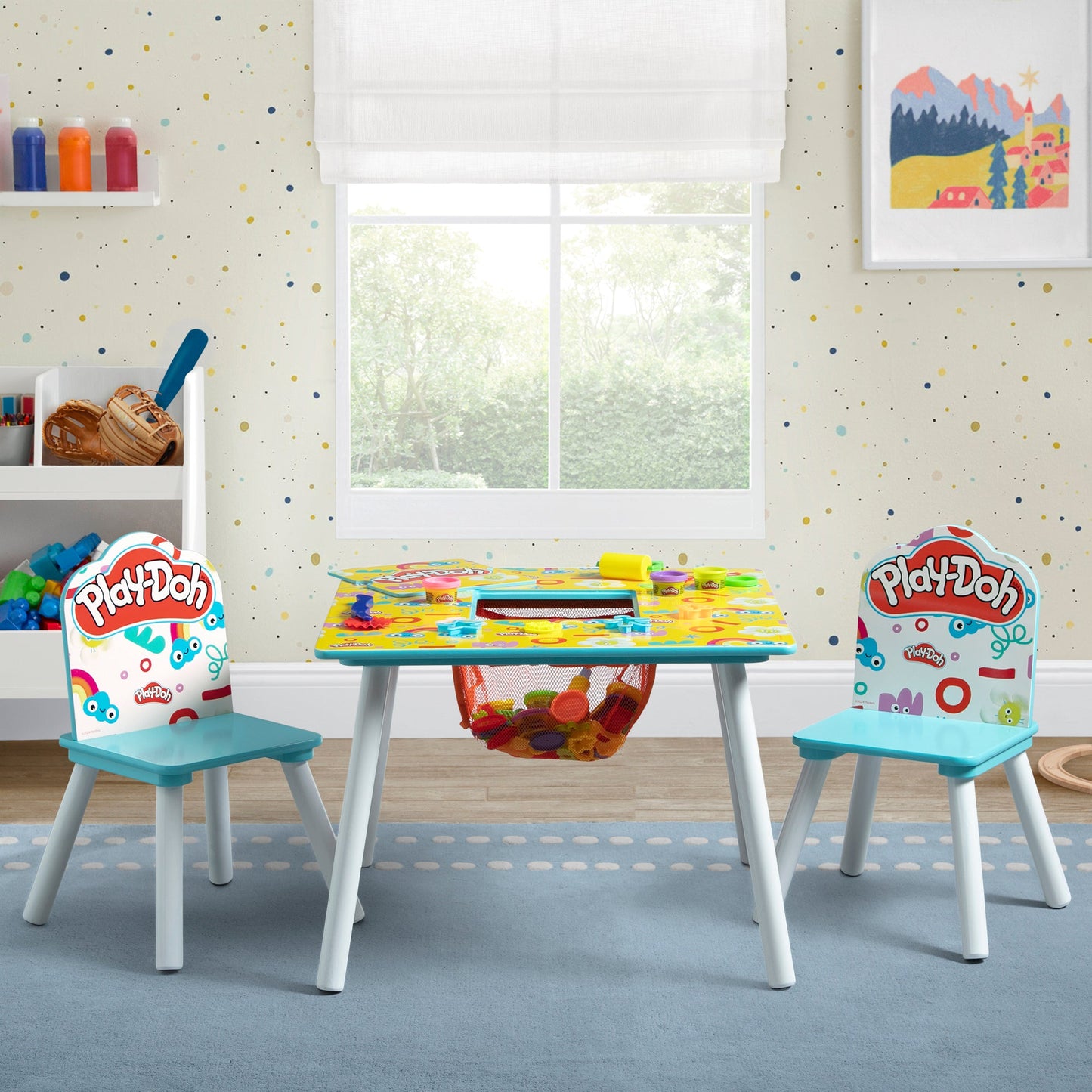 Play-Doh Table and 2 Chair Set