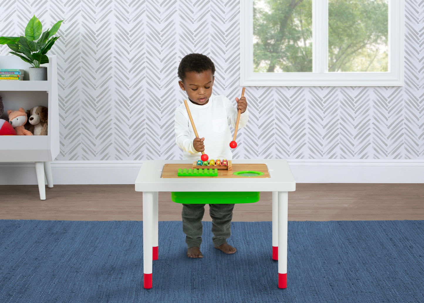 Compact Play & Learn Sensory Table for Kids