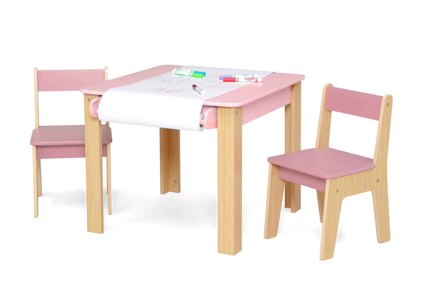 GapKids Table and 2 Chair Set with Paper Roll Holder