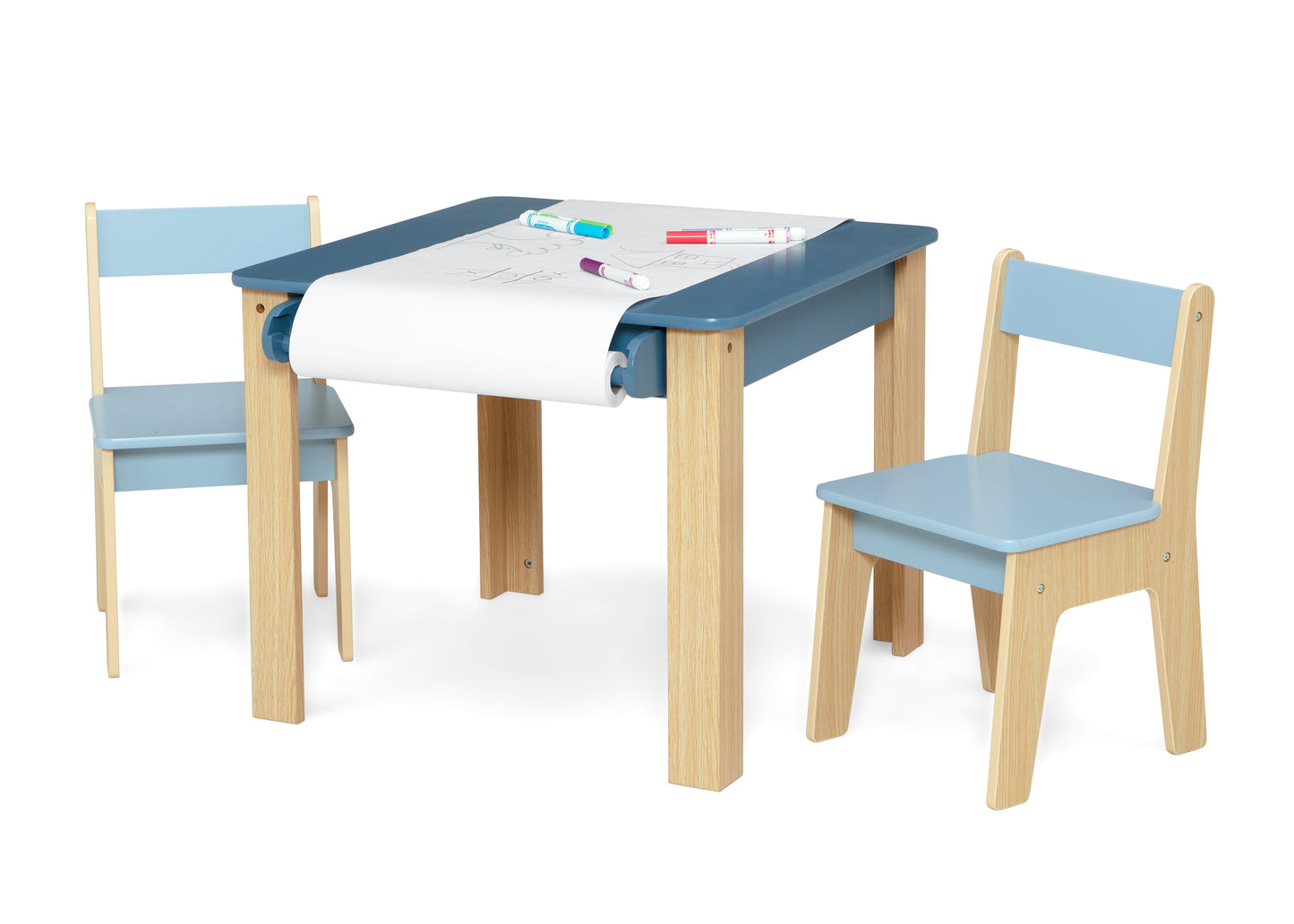 GapKids Table and 2 Chair Set with Paper Roll Holder