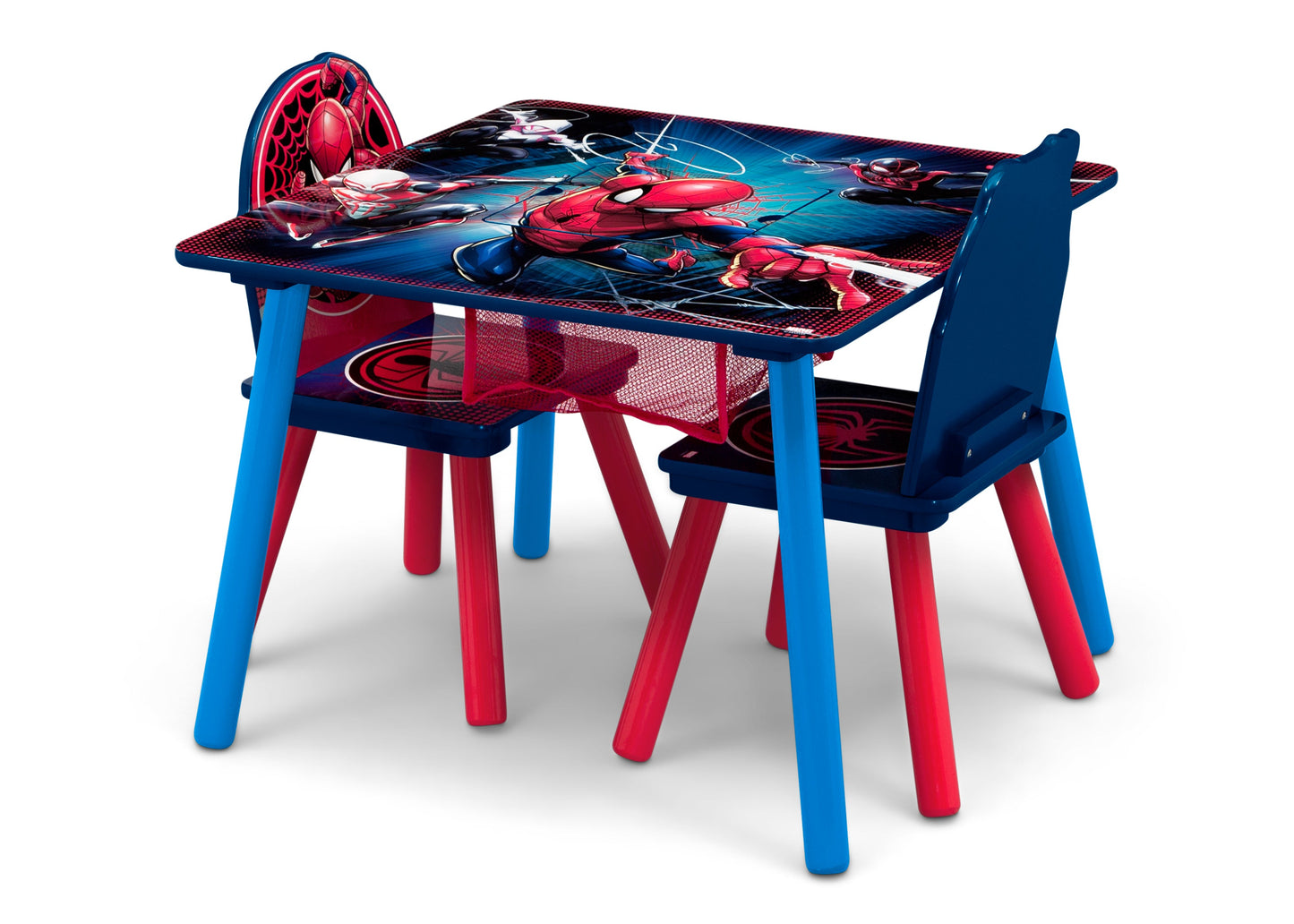 Spider-Man Table and Chair Set With Storage
