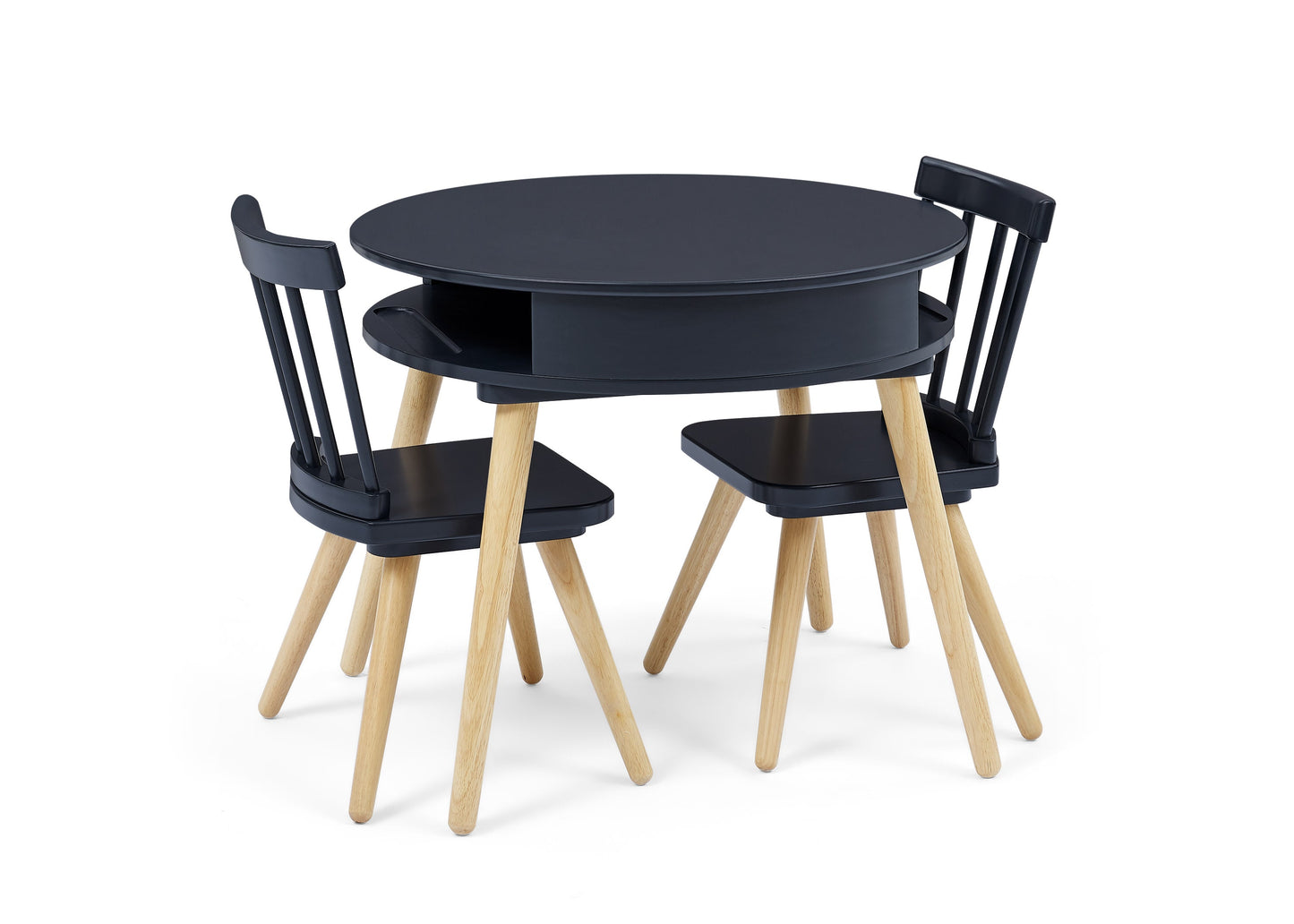 Hudson Storage Table & 2-Piece Chair Set