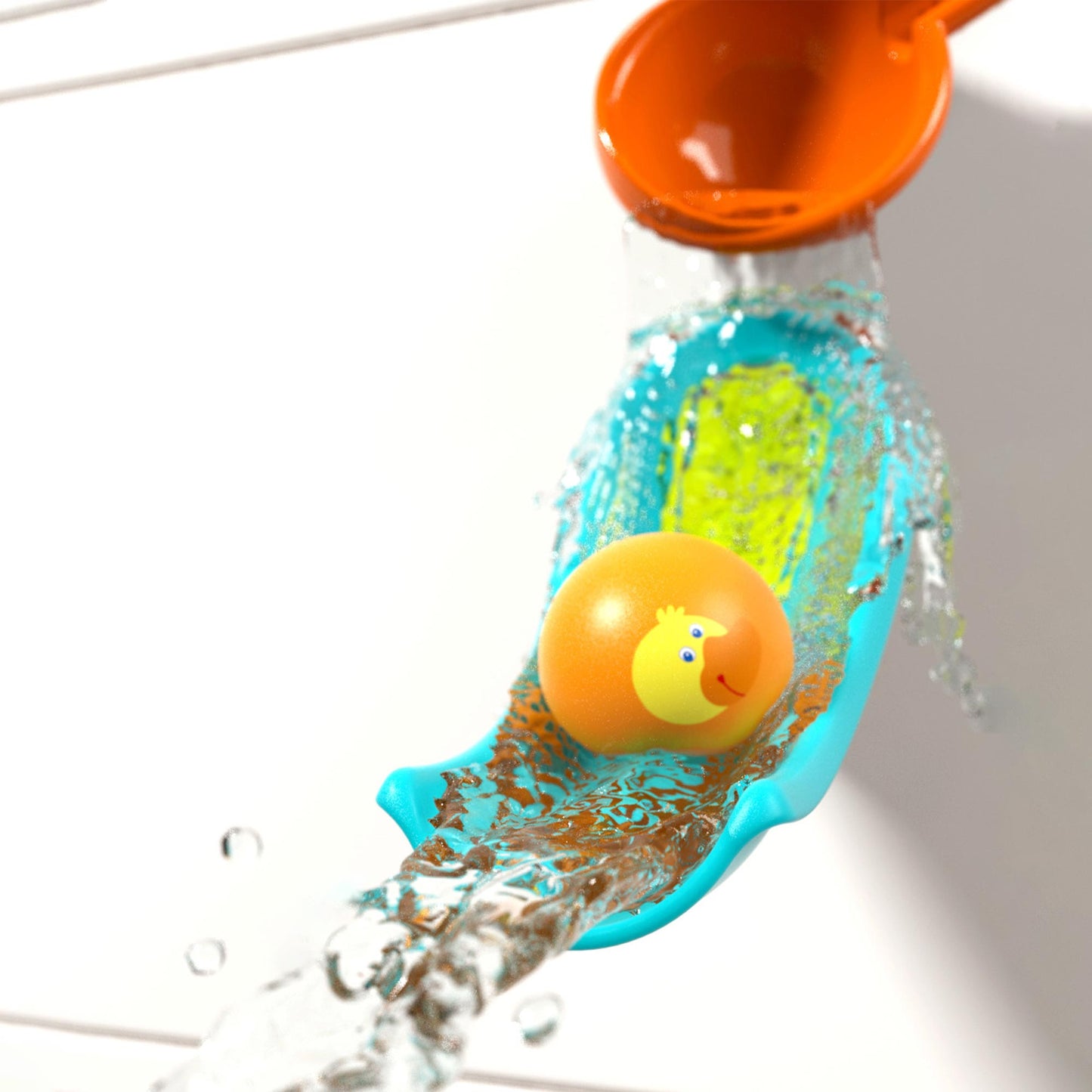 Bathing Bliss Waterslide Bathtub Ball Track Toy