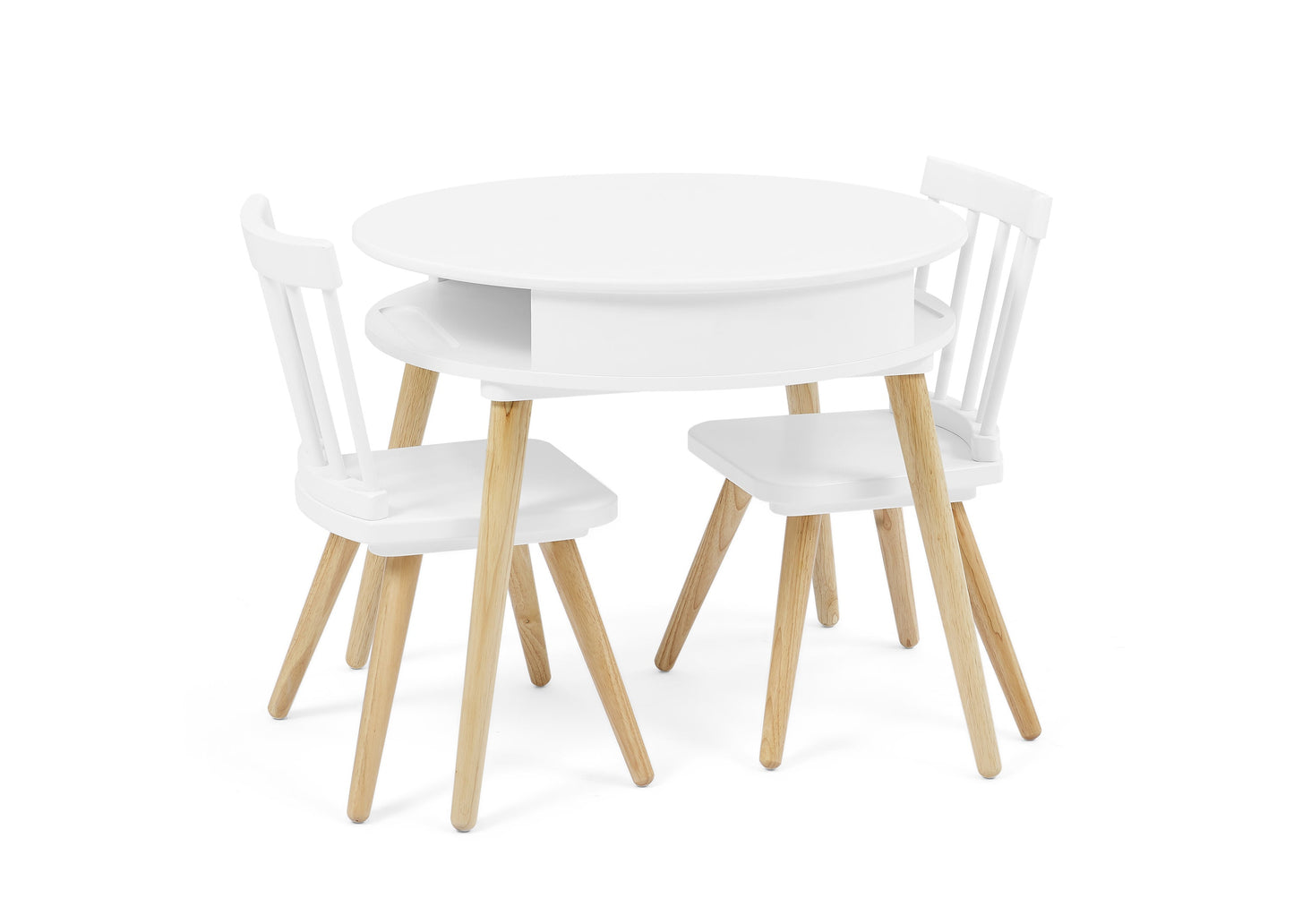 Hudson Storage Table & 2-Piece Chair Set