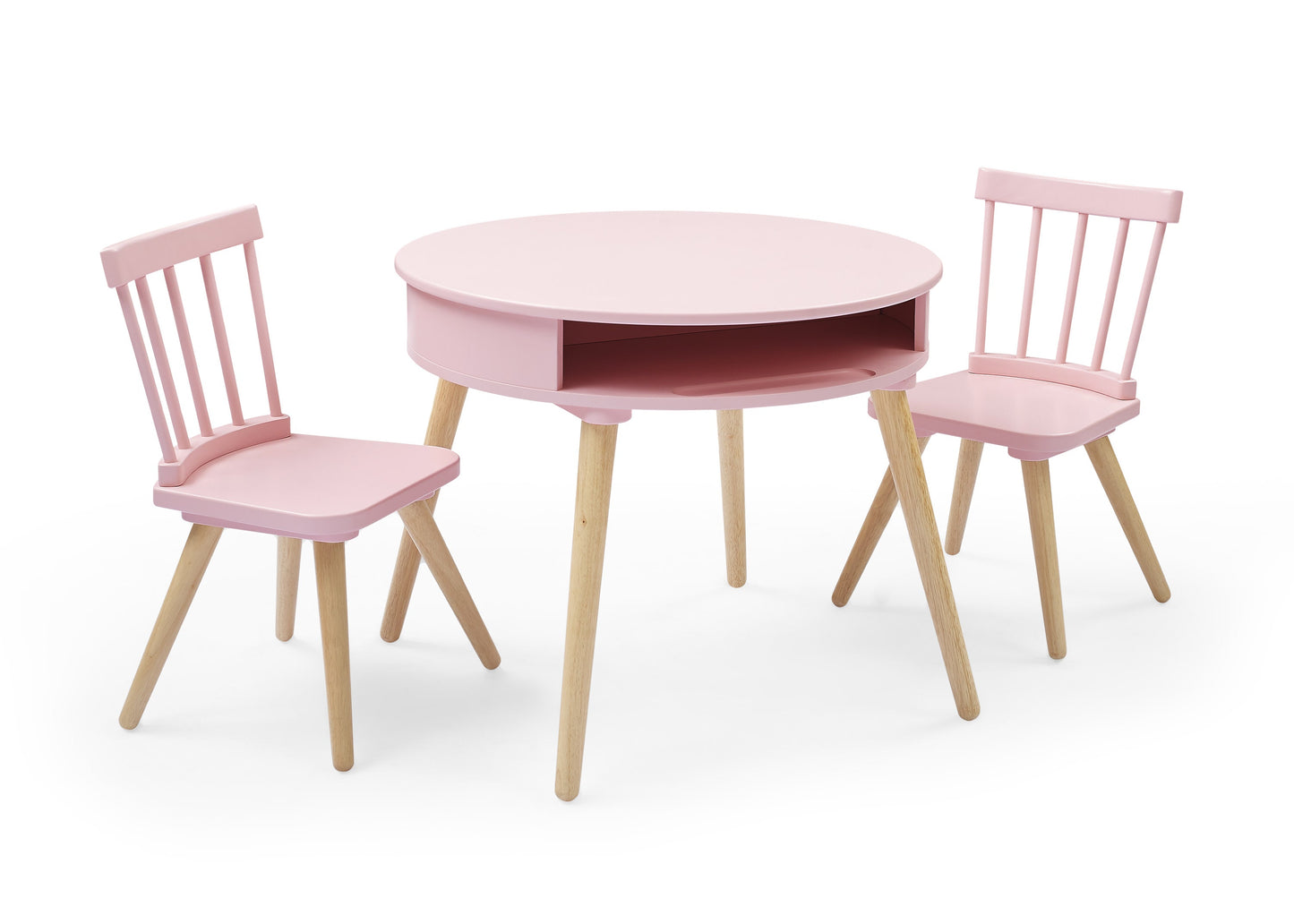 Hudson Storage Table & 2-Piece Chair Set