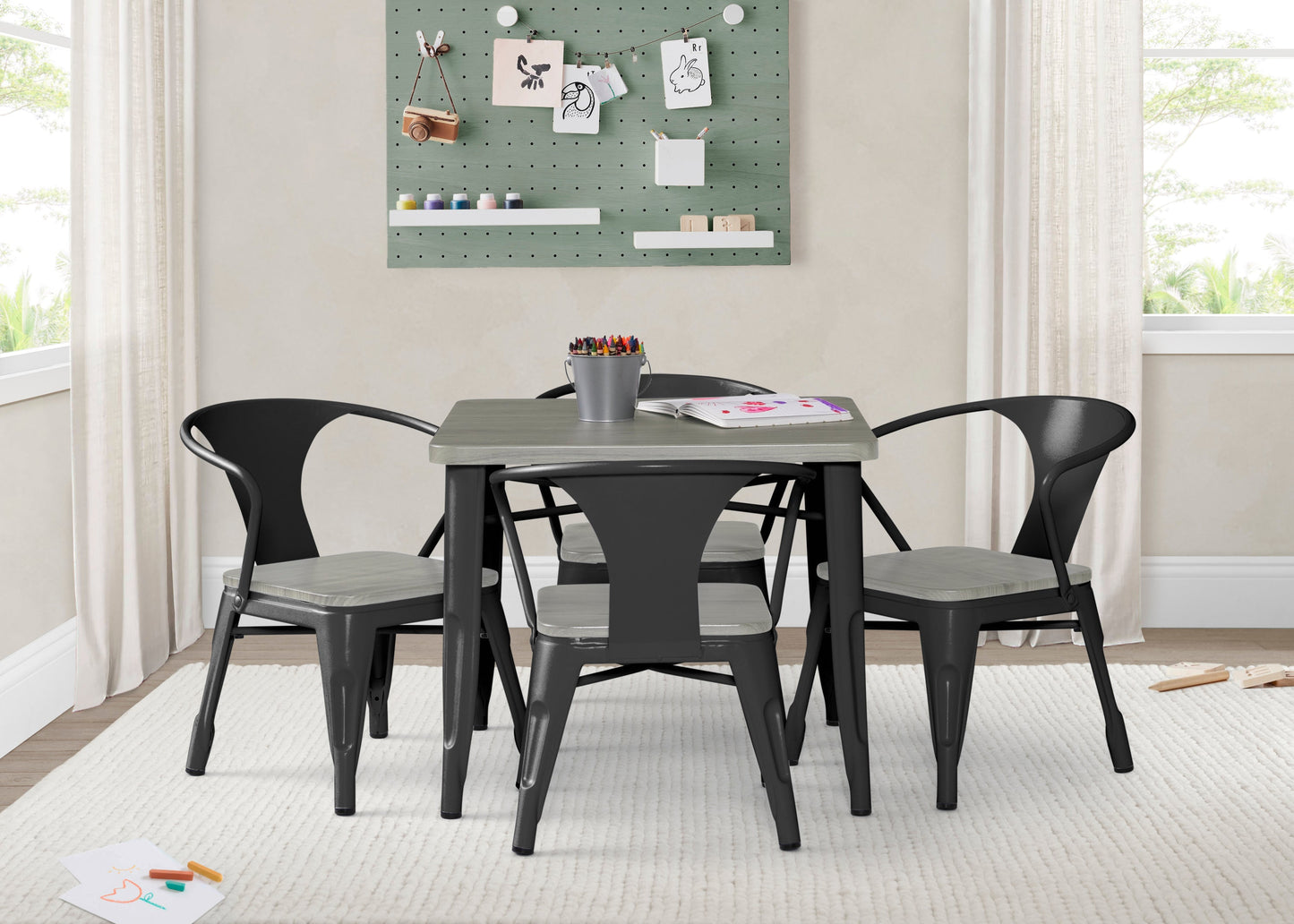 Bistro Table and 4 Chair Set