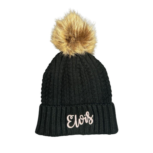 Elvis Faux Fur Pom Beanie