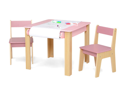 GapKids Table and 2 Chair Set with Paper Roll Holder