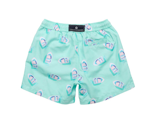 UPF 50+ Swim Shorts - Boats