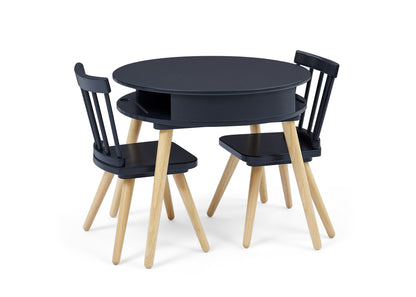 Hudson Storage Table & 2-Piece Chair Set