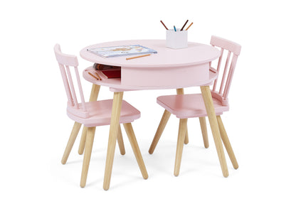 Hudson Storage Table & 2-Piece Chair Set