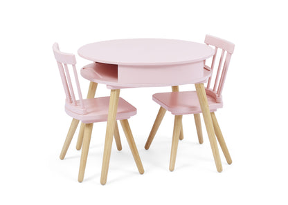 Hudson Storage Table & 2-Piece Chair Set