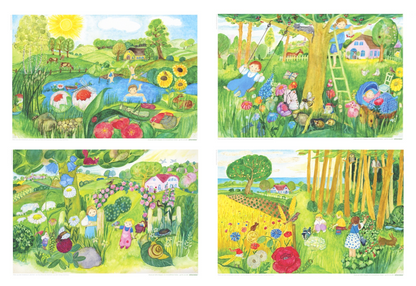 <i>Summer</i> Postcard Collection by Eva-Maria Ott-Heidmann